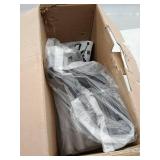 Aduro Sport Foldable Pedal Exerciser, Stationary Under Desk (Silver/Black)