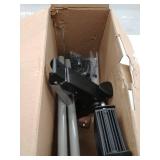 Aduro Sport Foldable Pedal Exerciser, Stationary Under Desk (Silver/Black)