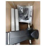 Aduro Sport Foldable Pedal Exerciser, Stationary Under Desk (Silver/Black)