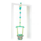 Bright Starts Zig Zag Zebra Door Jumper with Prop Pillow