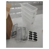 8 piece Chefstory Food Storage Containers