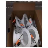 Feit Electric 7420060 0.83 in. 5000K Recessed Retrofit LED Downlight - Pack of 6, UPC:017801472493