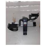 Folding Pedal Exerciser Mini Exercise Bike Portable Foot Peddler Desk Bike Arm and Leg Peddler Machine