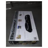 Elite Gourmet - Electric Double Cast Burner - Black,MODEL: EDB-302BF