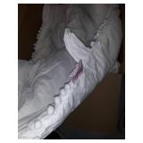 Pom Pom Fringe Duvet Cover Queen Set-3 Bohemian Bedding,White