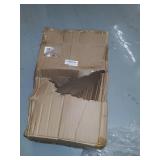 Rustic Wall Mount Shelve with hooks, Brown, Size: 17" x 12"