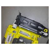 Ryobi P325 One+ 18V Lithium Ion Battery Powered Cordless 16 Gauge Finish Nailer, UPC: 033287160556