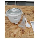 Elite Gourmet - 6-Cup Rice Cooker - White