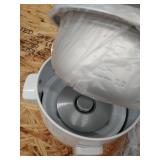 Elite Gourmet - 6-Cup Rice Cooker - White