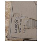 2 - Labcosi Wall Shelves 17" x 6"