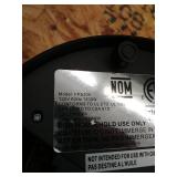 Nostalgia FPS200 6-Cup Stainless Steel Electric Fondue Pot with Temperature Control, 6 Color-Coded Forks and Removable Pot USED