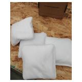 Cornhole Bags, white 4pk
