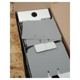 Durable 241201 Durable TELINDEX Desk Address Card File, 500 4-1/8 x 2-7/8 Cards, Graphite/BK