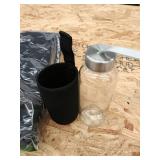 6- Glass bottles and Holders