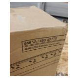 APC - Back-UPS 850VA 9-Outlet/2-USB Battery Back-Up and Surge Protector - Black USED