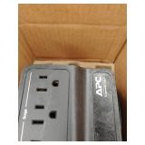 APC - Back-UPS 850VA 9-Outlet/2-USB Battery Back-Up and Surge Protector - Black USED