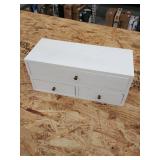 Wall Hanging Drawers, white 12.5"