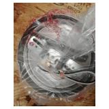 Design House Aubrey 1-Light Satin Nickel Indoor Wall Mount MISSING GLOBE