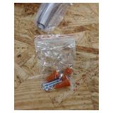 Design House Aubrey 1-Light Satin Nickel Indoor Wall Mount MISSING GLOBE