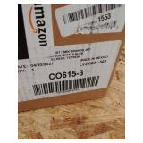 FIRST ALERT Dual-Power Plug-In Carbon Monoxide Detector with Battery Backup and Digital Display, 3-Pack, CO615