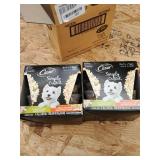 8 - CESAR SIMPLY CRAFTED Adult Wet Dog Food Cuisine Complement Variety Pack, Chicken, Carrot, Potato & Peas, & Chicken, Sweet Potato, Apple, Barley & Spinach, (8) 1.3-oz Tub