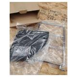 (2) 2-Tier Corner Storage Shelf set