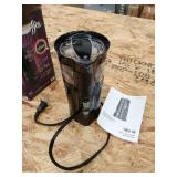 Mr. Coffee 12 Cup Electric Black Coffee Grinder with Multiple Settings USED