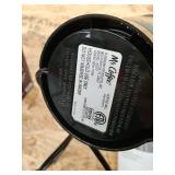 Mr. Coffee 12 Cup Electric Black Coffee Grinder with Multiple Settings USED