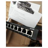 NETGEAR GS308 - Switch - unmanaged - 8 x 10/100/1000 - desktop, wall-mountable