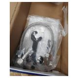 Luxe - Neo 120 Non-Electric Self-Cleaning Nozzle Universal Fit Bidet Toilet Attachment - Blue