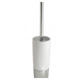 InterDesign Duetto White/Chrome Toilet Bowl Brush