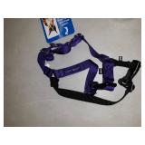 PetSafe Easy Walk Dog Harness, Small/Medium, Deep Purple/Black