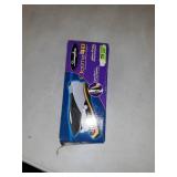 Accooptima 40 Desktop Stapler, 40-sheet Capacity, Silver/black/orange