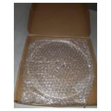 9.6" Microwave Glass Dish, Plate