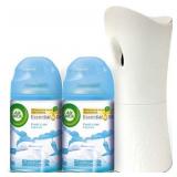 Air Wick Freshmatic Automatic Spray Kit Dispenser, (Gadget + 2 Refills)