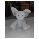 GUND Baby Animated Flappy The Elephant Stuffed Animal Plush, Gray, 12"