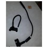 Phone Holder Bed Gooseneck Mount - Lamicall Flexible Arm 360 Mount Clip Bracket Clamp Stand, Black