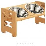 Vantic Elevated Dog Bowls - Adjustable Raised Dog Bowls for Large Dogs, Medium Dogs and Small Dogs,