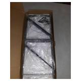 Two white/Gray, Floating Shelves