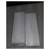 Two white/Gray, Floating Shelves