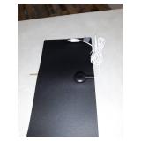 GE Ultra Edge Indoor TV Antenna, Slim Home Decor Reversible Black White, 4K 1080P VHF UHF,