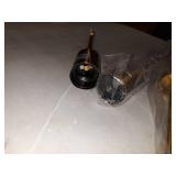 PUMING Gold Semi Flush Mount Ceiling Light - 8 Lights Sputnik Chandelier