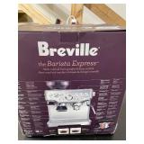 Breville - the Barista Express Espresso Machine with 15 bars of pressure, Milk Frother and intergrated grinder - Stainless Steel - Retails $699.00