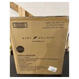 Baby Delight Alpine Deluxe Portable Bouncer, Charcoal Tweed , 28x18x21 Inch (Pack of 1)