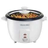 Proctor Silex - 10-Cup Rice cooker - White