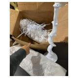 NUPTIO Artificial Tree Decorative Trees: White Twig Tree 22.8in Tall Halloween Decorations Wedding Centerpieces for Tables Fake Easter Tree for Christmas Thanksgiving Birthday Party Decor (2 pack)