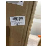 Bathroom Vanity W/Sink Combo 16 inch for Small Space MDF Paint Modern Design White Wall Mounted Cabinet Set, White Resin Basin Sink Top