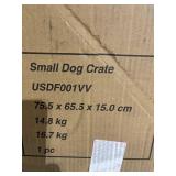 DWANTON Dog Crate Table , Wooden Crate End Table, Dog Furniture, Indoor Pet Crate Dog Kennel Side Table, Bed Nightstand