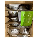 Sunco Lighting 12 Pack 5/6 Inch LED Recessed Downlight, Baffle Trim, Dimmable, 4000K Cool White