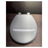 Mayfair Molded Wood Toilet Seat with Easy-Clean & Change Hinges